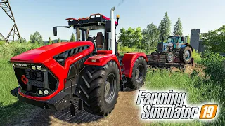 ОТВЕЗЛИ СТАРЫЙ ТРАКТОР МТЗ НА ПРОДАЖУ! ПРОБУЕМ НОВЫЙ КИРОВЕЦ НА ПАХОТЕ! FARMING SIMULATOR 19