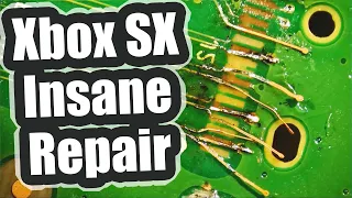 Xbox Series X Mission impossible repair - HDMI 19 broken pads Using V2 Microscope