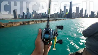 Fishing Downtown Chicago for Smallmouth Bass | Lake Michigan
