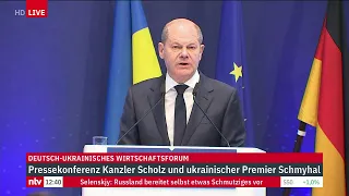 LIVE: Scholz eröffnet das fünfte Deutsch-Ukrainische Wirtschaftsforum