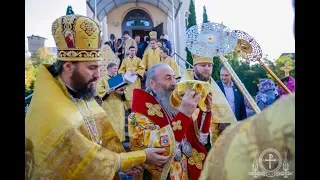 Вишнёвое. Освящение храма в честь иконы Богородицы "Взыскание погибших"