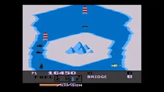 River Raid: Cold Winter - Atari 8Bit - Default - 17,920 - EMU