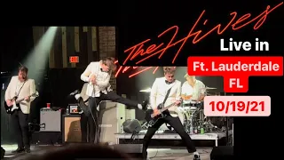 THE HIVES Live In Fort Lauderdale, FL 10/19/21 - Concert 4K HDR Video