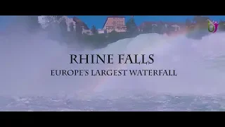 RHINE FALLS in 1 minute | Largest waterfall in Europe | Switzerland | Unadvised Traveller