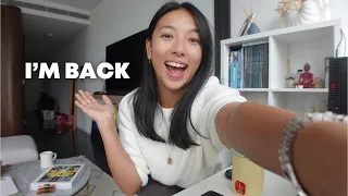 I'M BACK! | mini travel vlog, life update