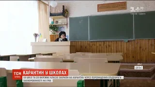 Кілька шкіл на Сумщині закрили на карантин через грип