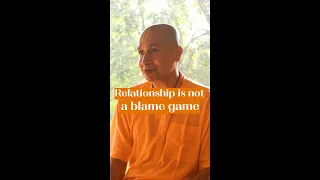 How to SAVE a Relationship? | Avoid Arguments and Blame Game | Gauranga Das Shorts #shorts