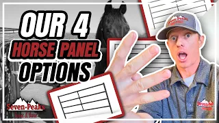 Our 4 Horse Panel Options - Seven Peaks Fence And Barn