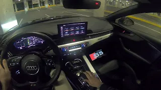 2020 Audi S5 Sportback Quattro - POV Saturday Night Drive
