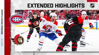 Montreal Canadiens vs. Ottawa Senators Jan 28, 2023 HIGHLIGHTS