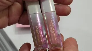 Huda Beauty Kiss Gift set 2020 swatch video