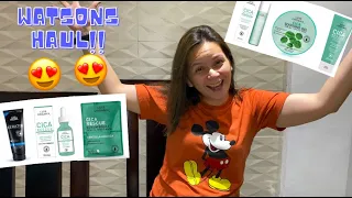 WATSONS SKINCARE HAUL!! (PURO LUXE ORGANIX HAHAHAHA) || Shakira-Li Chebat Delos Reyes