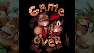 Donkey Kong Country - Game Over (GBC)