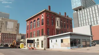 Future of Odd Fellows building up in the air