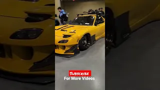 SLAMMED WIDEBODY MAZDA RX7 BUILD!!!