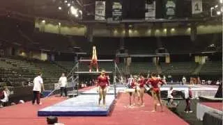 Jordyn Wieber, Kyla Ross - Bars - 2012 Pacific Rim Championships (Subivision II Warm-Up)