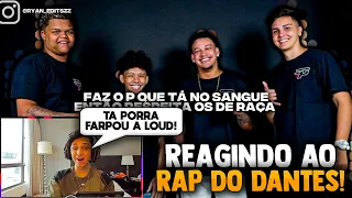 NOBRU REAGINDO A MUSICA DO DANTES! DOUTRIDANTES - INFERNO DE DANTES 2