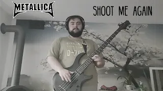 Metallica - Shoot Me Again (bass cover + tabs in description)