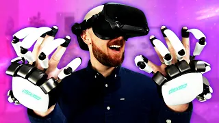 I Feel The Future Of VR With Dexmo Haptic Gloves