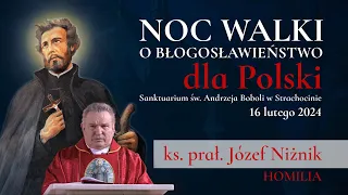 ks. prałat Józef Niżnik - Strachocina - 16 lutego 2024 r.