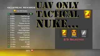 MW2- UAV ONLY Tactical Nuke (INSANE COMEBACK)