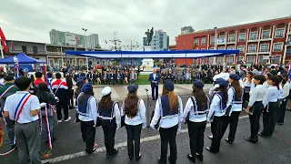 "Gran Himno a Prat" y "Brazas a Ceñir". Mes del Mar 2024, Iquique-Chile.