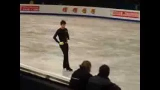 Brian Joubert practice 18.01.2014. part 1 - European Figure Skating Championships Budapest