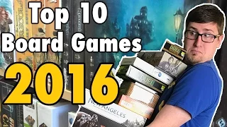 JWittz's Top 10 Board Games 2016