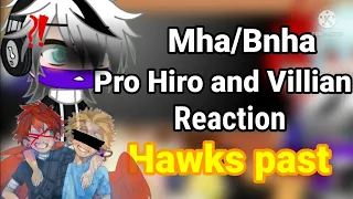 Mha/bnha Pro Hero and LOV reaction The Hawks Past (My AU)