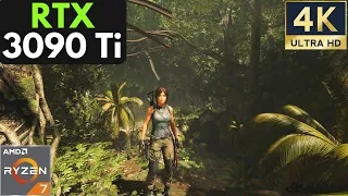 Shadow of the Tomb Raider: RTX 3090 Ti + Ryzen 7 5800X | 4K | Ultra Settings