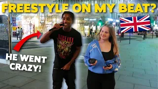Asking Random People to Freestyle on MY Beats!