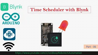 06 Time Schedule  with Blynk app and NodeMCU & Arduino