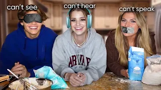 CAN’T HEAR, CAN’T SEE, CAN’T TALK COOKING CHALLENGE