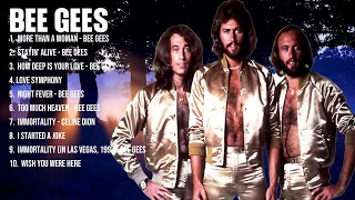 Bee Gees Greatest Hits 2024 Collection   Top 10 Hits Playlist Of All Time