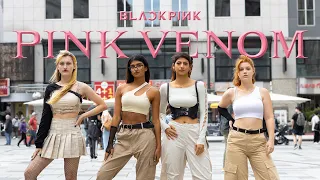 [KPOP IN PUBLIC VIENNA] - BLACKPINK (블랙핑크) - Pink Venom - Dance Cover - [UNLXMITED] [4K] [ONE TAKE]