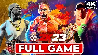 WWE 2K23 John Cena Showcase Gameplay Walkthrough FULL GAME [4K 60FPS PS5] - No Commentary