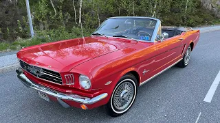 1965 Ford Mustang Convertible.