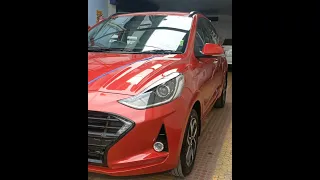 Hyundai Grand i10 nios Fiery red colour.....