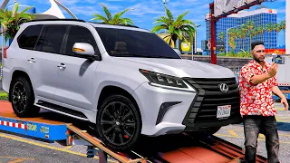 РЕАЛЬНАЯ ЖИЗНЬ В GTA 5 - ЗАКАЗАЛ С ЯПОНИИ LEXUS LX570 ДЛЯ БЕЗДОРОЖЬЯ! ПРИВЕЗЛИ БИТЫЙ ЛЕКСУС! 🌊ВОТЕР