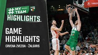 Crvena Zvezda - Žalgiris | Game Highlights | 2024.02.09