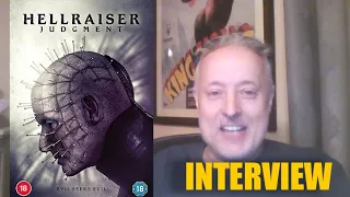 Gary J Tunnicliffe interview for Hellraiser Judgment (HD) Horror Movie (2021)