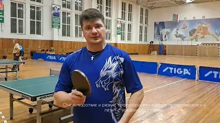 Обзор на основание DONIC WALDNER Gold Edition с накладками DIGNICS 05 JAPAN . Мнение МС Шумакова В.