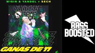 Wisin y Yandel ft sech - Tengo ganas de ti  ( MUSIC BASS BOOSTED)