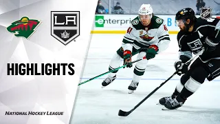 Wild @ Kings 2/16/21 | NHL Highlights