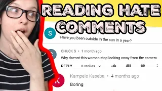 READING MEAN COMMENTS ABOUT ME | Hate Messages People Sent Me | People Are Rude