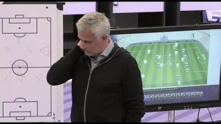 José Mourinho's very inspirational half-time speech for Tottenham against West Ham (2-0) 2020.06.23.