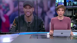 Neymar no altas horas falando sobre sua  recuperação e volta ao PSG.