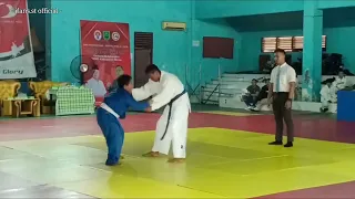 kejuaraan judo tingkat pelajar di Berau