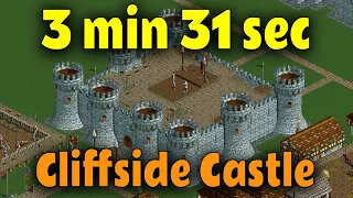 Beating Cliffside Castle in 3m 31s - OpenRCT2 speedrun