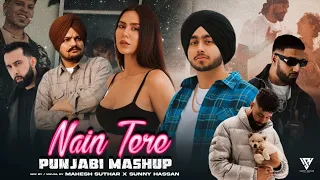 Nain Tere Punjabi Mashup 2024 | Shubh Ft.Sonam Bajwa | Sidhu Moosewala | Imran Khan |